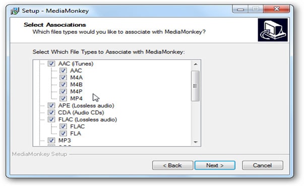 MediaMonkey-2 ile PC