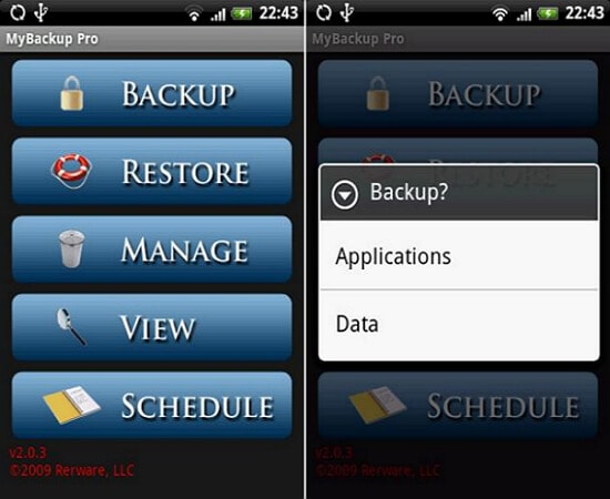 ingyenes android sd kártya biztonsági mentés