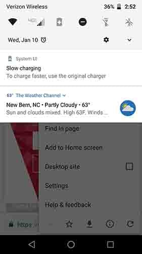 Android Oreo-oppdatering - ladeproblem