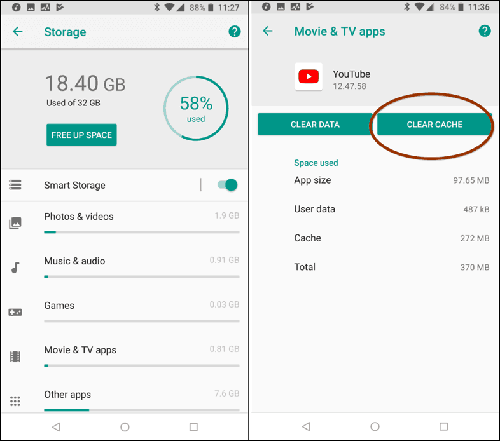 Android Oreo-oppdatering - omstartsproblem