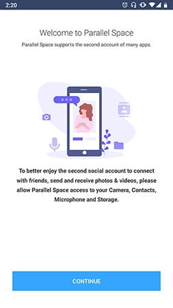 dual whatsapp - تنزيل تطبيق مساحة متوازية