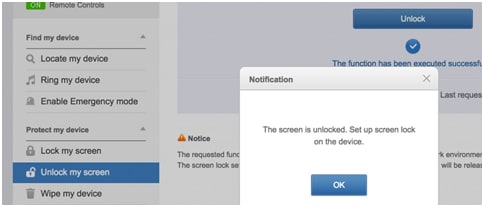 Samsung Passwortwiederherstellung