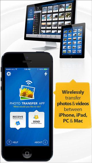 iPhone foto-overdracht app