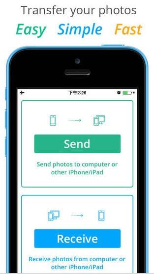 foto-overdracht-app ipad