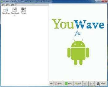 Android emulátor Android tükör pc mac Windows Linux-YouWave számára