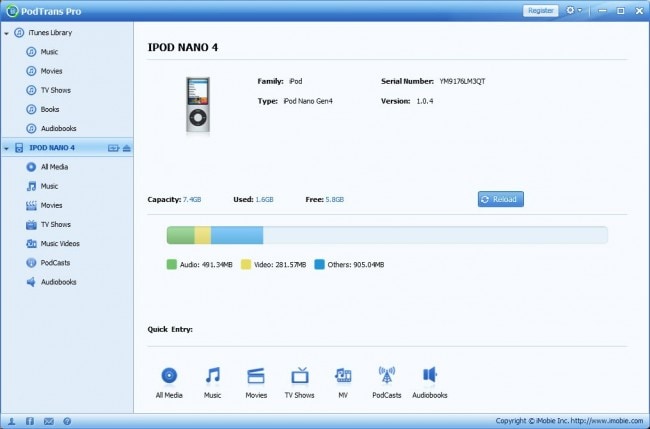 Breng boeken over van iPad naar computer met behulp van apps van derden - PodTrans Pro