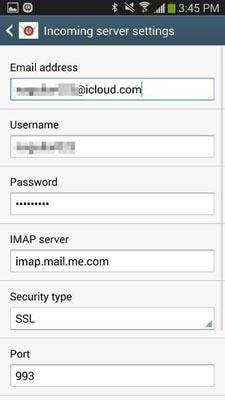 第 4 步在 Android 上設置 iCloud 帳戶