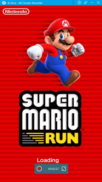 opnemen super mario run