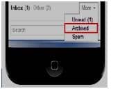 scanner le message facebook supprimé sur ios