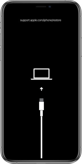 boot iphone 8 i gjenopprettingsmodus