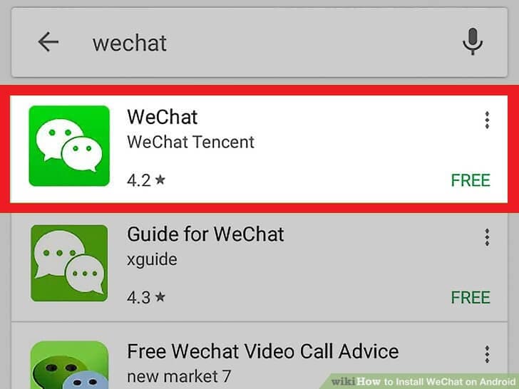 アカウントを回復するためにwechatを再インストールします