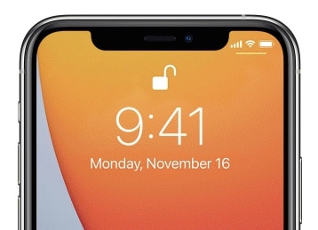 разблокировка айфона 13 с помощью Face ID