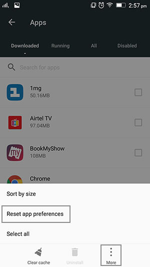 Instagram 停止 - 重置应用偏好
