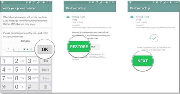 Configurez votre compte