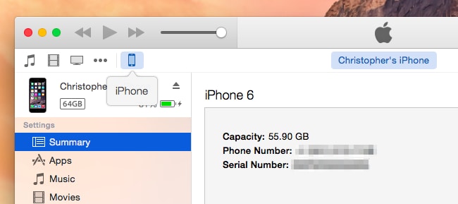 iphone photo wiederherstellen-Starten Sie iTunes auf dem Computer