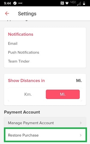 obnovit předplatné tinderu