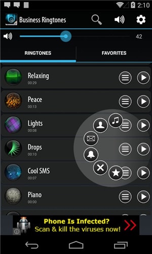 Приложения для рингтонов для Android-Рингтоны для бизнеса