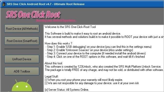 gratis Android-rootprogramma