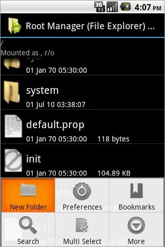 paras root-tiedostonhallinta Androidille