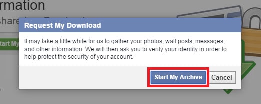 Facebook-Nachrichten exportieren