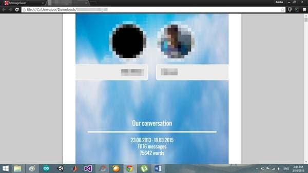 So drucken Sie Facebook-Nachrichten