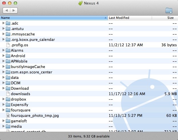 Samsung filoverførsel Mac - Android Filoverførsel