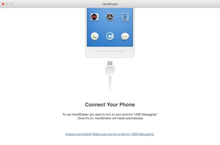 Samsung filoverførsel Mac - HandShaker