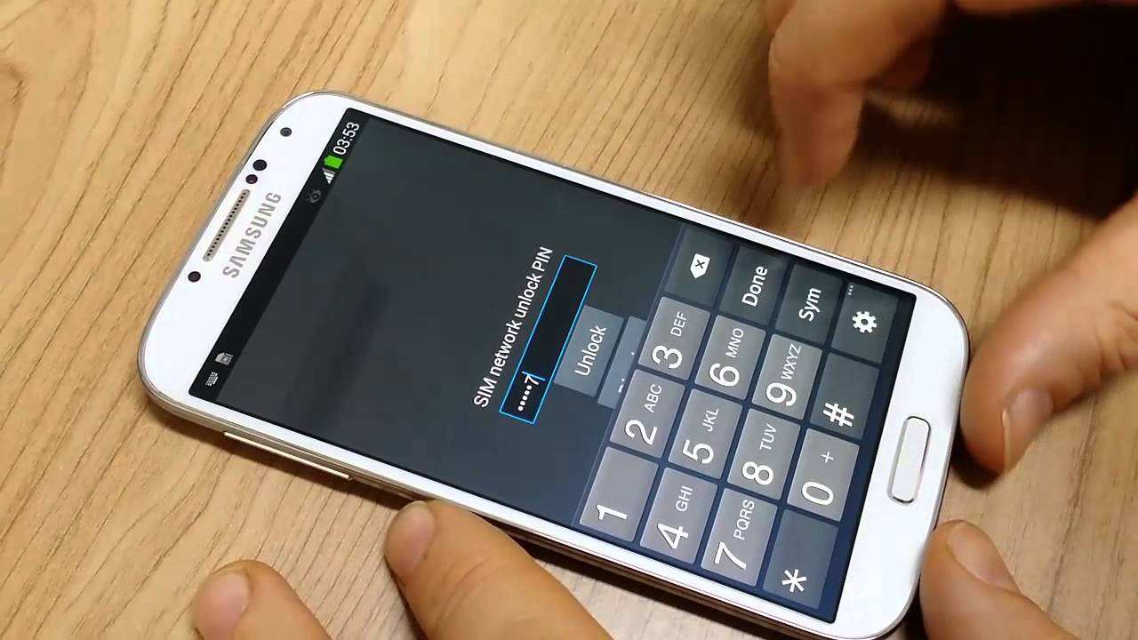 бесплатная разблокировка samsung galaxy sim-введите код