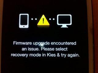 samsung kies sidder fast ved firmwareopdatering
