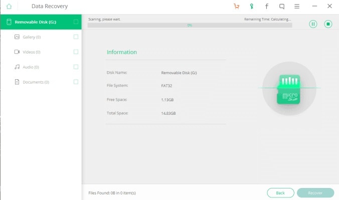 最好的 SD 卡恢复工具 - iskysoft