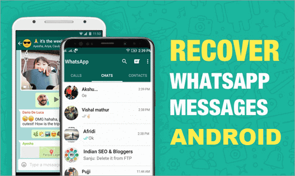 Récupérer les messages WhatsApp Android