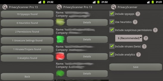 3 лучшее удаление шпионских программ для Android