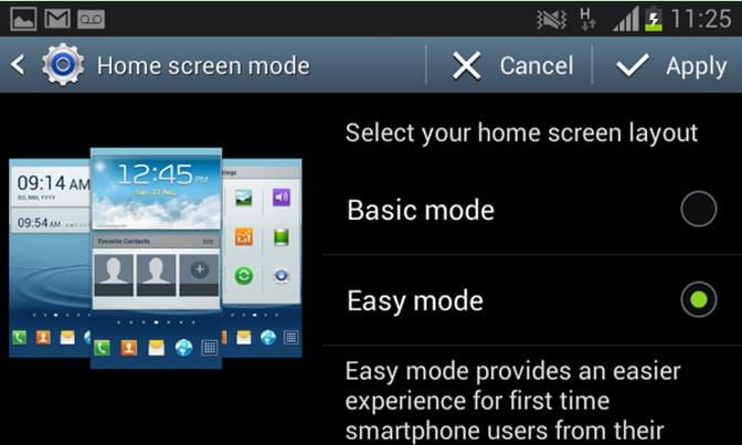 gestor de ventanas android