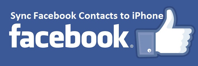 将 facebook 联系人同步到 iphone