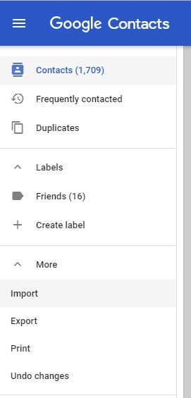importera icloud-kontakter till google