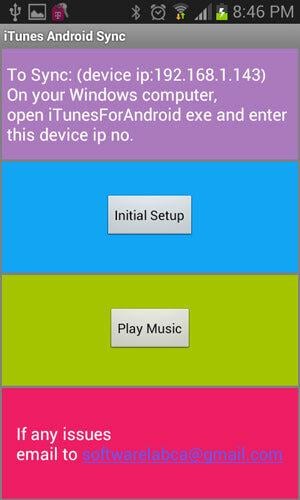 reproducir iTunes en Android-Sincronizar iTunes con Android