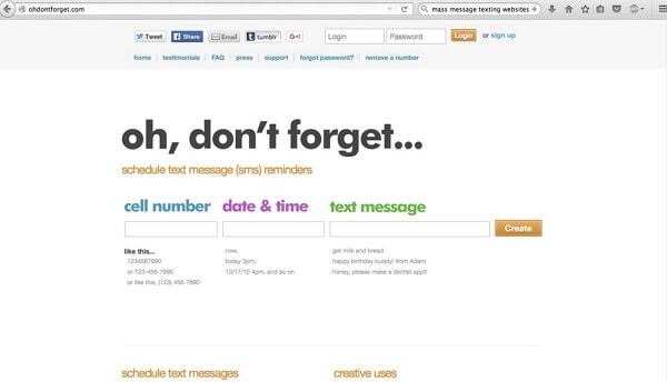 Top 10 des services de SMS de masse sur le marché