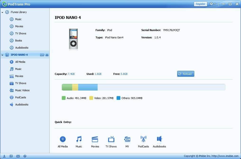 iPod 전송 - iPod을 iTunes 또는 컴퓨터로 전송하는 방법-PodTrans