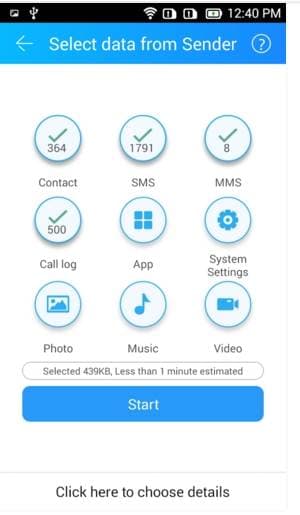 CloneIt - iOS와 Android 기기 간 데이터 전송
