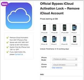 iCloud Aktivasyon Kilidi Aracını Kaldırın