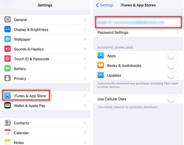 Trasferisci app su iPhone 8