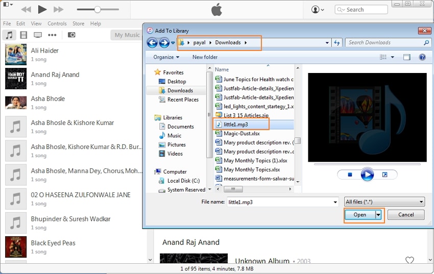 Transférer des livres audio sur iPod à l