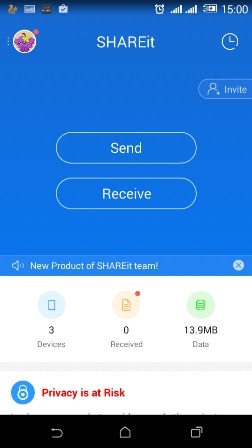 将文件从 android 传输到 pc-install shareit android