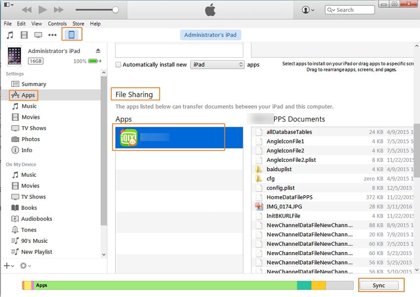 Trasferisci file da PC a iPhone con iTunes