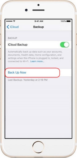 انقل كل شيء من iPhone 6 (Plus) إلى iPhone X / iPhone 8 (Plus) باستخدام iCloud