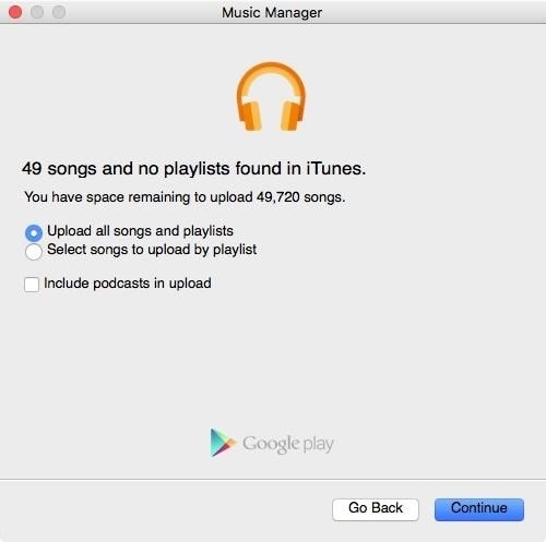 μεταφορά μουσικής από το iphone στο android-ανεβάστε επιλεγμένα τραγούδια