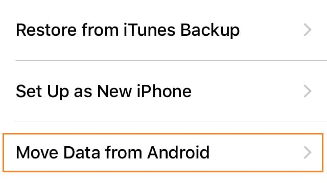 come trasferire foto da Android a iPhone, spostare i dati da Android
