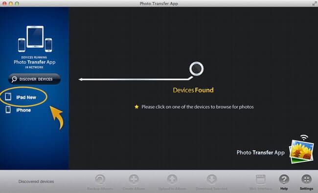 overføre bilder fra mac til ipad med app