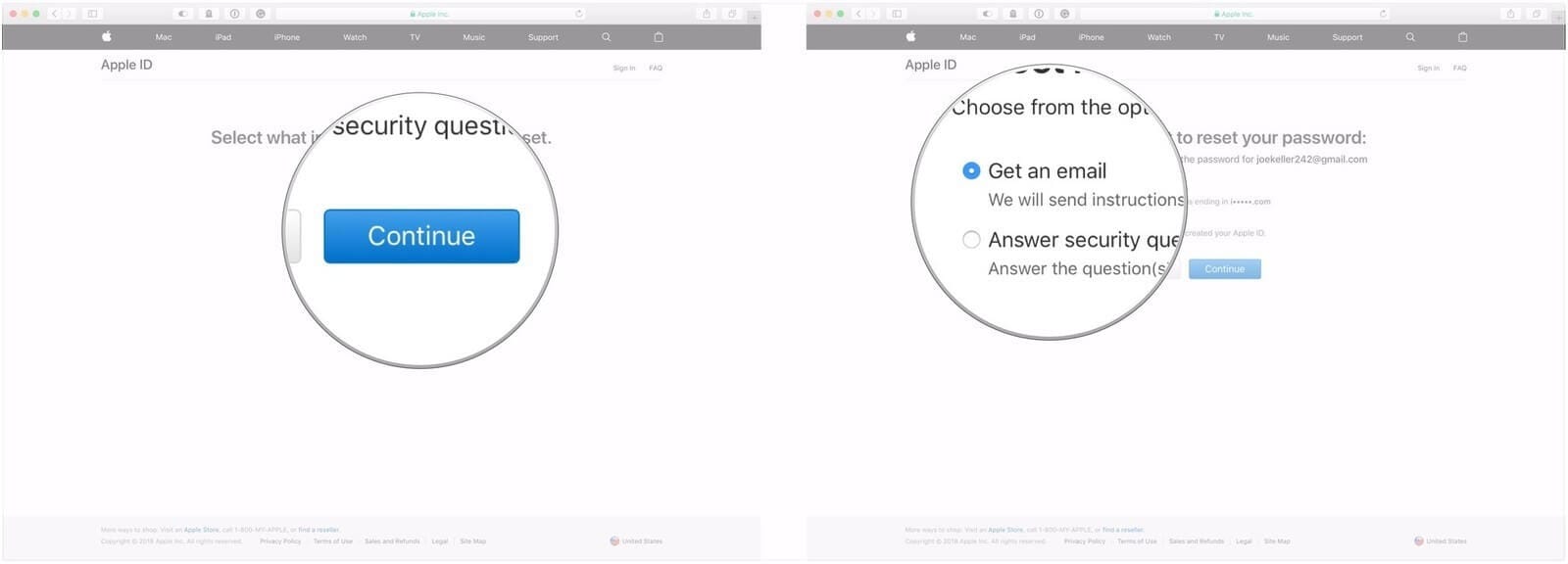 ξεκλειδώστε το αναγνωριστικό της Apple