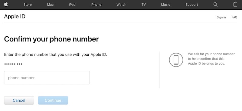 Apple id iforgot podporu